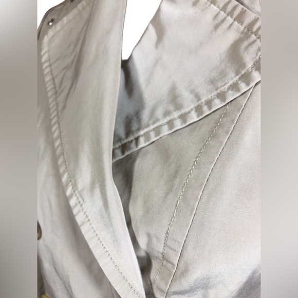 Merona waist length trench coat - Picture 3 of 6